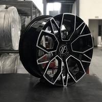 Rines Forjados Yufei de 20 y 21 Pulgadas para Macan 5x112, Negros y Plateados, Multirradio, Borde Mecanizado, Deportivos, SUV