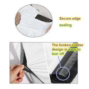 Sobres de Envío Blancos Impermeables y Resistentes a Desgarros, 50x70cm, 100 Unidades, Grosor de 0.5 Mil, Impresión Personalizable para Chaquetas, Abrigos y Pieles, Venta al Por Mayor - Product Image 4