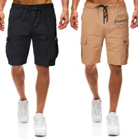 Men Combat Cargo Shorts Summer Casual Work Chino Half Pants Pockets   Fruugo IN