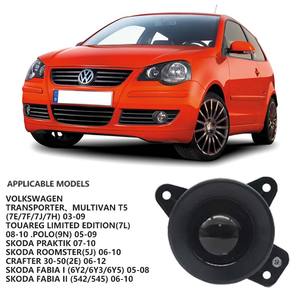 Luz antiniebla Bi <span class=keywords><strong>Led</strong></span> de 2 pulgadas, lente de Proyector, lámpara antiniebla bifocal para VW Transporter Multivan Polo Praktik Skoda Roomster Crafter fabiai - Product Image 2