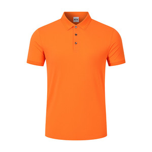 Polo de Manga Corta para Hombre, Color Sólido, 71-80% Algodón, Cuello Camisero, Ropa de Trabajo, Uso Diario - Product Image 4