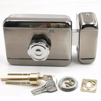 Serrure de porte à mortaise électronique intelligente DFD 12V CC avec entrée sans clé, sécurité de niveau 1 ANSI, moteur silencieux et télécommande