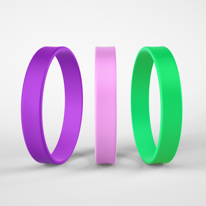 Crystalcode Custom Glow Silicone <span class=keywords><strong>Wristband</strong></span> Slap <span class=keywords><strong>Color</strong></span> Changing Sports Game Smart iFit Cool Pulsera ajustable para deportes - Product Image 6