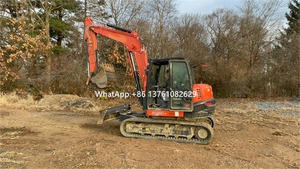 รถขุดขนาดเล็ก Kubota KX080-4S2 มือสอง สภาพดี น้ำหนัก 6.6 ตัน รถขุดไฮดรอลิกแบบตีนตะขาบ - Product Image 4