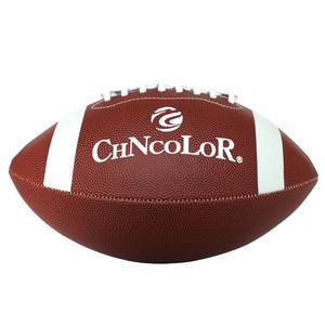 Özel boyut 9 resmi amerikan futbolu PVC deri baskılı Logo özel renk OEM eğitim maçları için kullanılabilir-fabrika örnek - Product Image 1