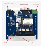 Hi-Link Router 4G Wifi, modul WiFi 300Mbps 3G/4G dengan kartu SIM portabel luar ruangan Wifi dengan EC25-EUX HLK-GD01 150M/300M + 3G/4G LTE