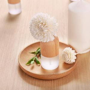 Bouteille <span class=keywords><strong>en</strong></span> bois personnalisée pour diffuseur de roseaux à fleurs sola, désodorisant d'air personnalisé, bouteille de diffuseur moderne pour parfum d'hôtel - Product Image 4