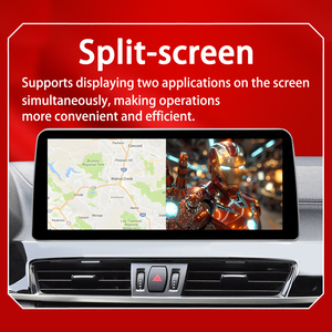 Radio para Auto LELV de 8 Núcleos y 256 GB con Pantalla Táctil Android 14.0, DSP para GPS, 1 Año de Garantía para <span class=keywords><strong>BMW</strong></span> X1 F48 X2 F39 2015-2022 - Product Image 3