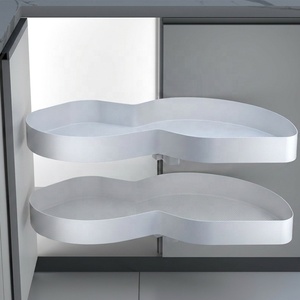XH-03-004-627 Full Pull Out Blind Corner Cabinet Storage Basket 2 Layers <b>Maximize</b> Space XH-03-004-624 Load - Bearing Capacity 30 - Product Image 2