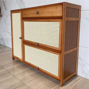 Leyenda muebles de madera de alta calidad gabinete de tablero lateral muebles de ratán Meuble salon tablero lateral Hutch <span class=keywords><strong>armario</strong></span> gabinetes de Bambú - Product Image 4