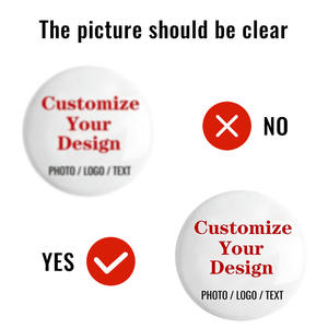 Botones Personalizados de Hojalata Redondos Impresos, Pines de Solapa Promocionales de 32, 44, 58mm para Campañas de Marketing y Eventos, Sin Pedido Mínimo (MOQ) - Product Image 2