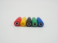 JIALUN 2mm laiton banane femelle isolé Jack Plug fil soudure connecteur rouge et noir banane et pointe connecteurs