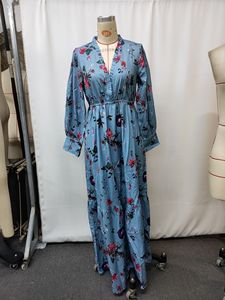 Oferta Especial: Camisolas de Playa <span class=keywords><strong>para</strong></span> <span class=keywords><strong>Mujer</strong></span>, Pareos de Verano, Vestidos Largos con Estampado Floral, Estilo Boho <span class=keywords><strong>para</strong></span> Vacaciones en la Playa - Product Image 5