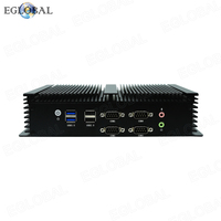 Mini PC Industrial OEM Directo de Fábrica con Intel Core I5 4278U, 6 Puertos COM, 2 LAN, HD VGA, Pantallas Duales, 3G/4G, WiFi, IoT