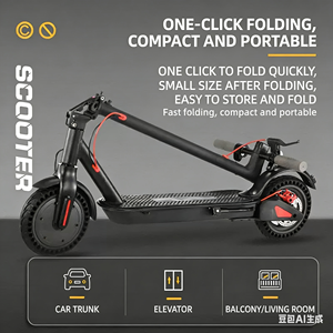 Patinete Eléctrico Plegable con Neumático Antipinchazos de Panal y Freno de Disco de Acero de Alto Carbono, Stock en Almacenes de EE. UU./CA/UE - Product Image 4