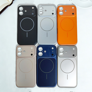 Funda Magnética Metálica Anti-caídas para Teléfono, Todo Incluido, Compatible con <span class=keywords><strong>iPhone</strong></span> 17/16/15/14/13/<span class=keywords><strong>12</strong></span>, <span class=keywords><strong>Nuevo</strong></span> Producto - Product Image 1