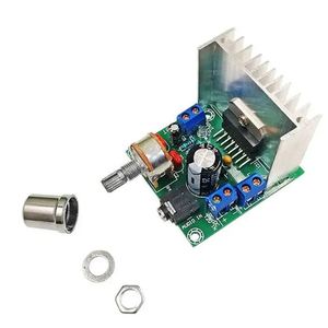 บอร์ดเครื่องขยายเสียง TDA7297 กำลังไฟ 2x15W 2 แชนแนล DC12V พร้อมโพเทนชิโอมิเตอร์และฮีทซิงค์ สำหรับใช้ในรถยนต์หรือที่บ้าน - Product Image 2