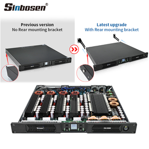 เครื่องขยายเสียงอุตสาหกรรม D4-3000 รองรับ 2 โอห์ม 4 ช่องสัญญาณ x 6500 วัตต์ ระดับไฮเอนด์ <span class=keywords><strong>คลาส</strong></span> D สำหรับระบบลำโพงมืออาชีพ - Product Image 1