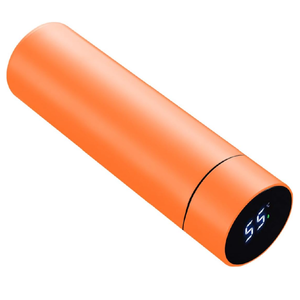 Botellas de Agua Inteligentes con Aislamiento Térmico, Personalizadas con Logotipo, de 500 ml, Doble Pared, Acero Inoxidable 18/8, con Tapa y Pantalla de Temperatura - Product Image 1