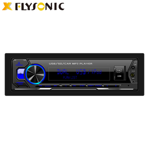 Flysonic-<span class=keywords><strong>radio</strong></span> Universal para coche, receptor <span class=keywords><strong>Fm</strong></span> auxiliar estéreo 1 Din, pantalla LED Sd, reproductor Mp3 - Product Image 6