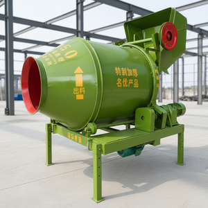 Mezcladora de Concreto Móvil Montada en Remolque JZC350 con Bomba 110v 220v 240v 380v, Maquinaria Portátil para Mezclar Concreto en Venta - Product Image 5