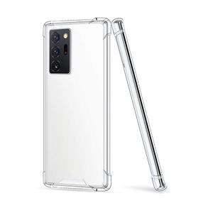 Para <span class=keywords><strong>Galaxy</strong></span> Note 20 Case Clear, a prueba de golpes Tpu Pc Crystal Clear Acrylic Bumper Case Cover para Samsung <span class=keywords><strong>Galaxy</strong></span> Note 20 Ultra - Product Image 1
