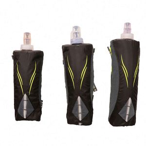 New Arrival Customized Outdoor <b>Running</b> Hand-held <b>Water</b> <b>Bottle</b> Bag Hydration Soft Flask Food Grade TPU 500ml Ultralight Wrist - Product Image 2