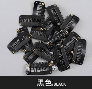 Оптовая продажа, 3,2 см, U-образный зажим BB, шляпа, ветрозащитные зажимы, инструмент для парика с шестью зубами, инструменты для изготовления волос, аксессуары для ювелирных украшений, 100 шт. - Product Image 5