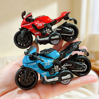 Cartoon créatif n° 36 Pendentifs porte-clés robustes en forme de moto, figurines de machine, cadeaux à suspendre pour sacs à dos d'enfants, vente en gros