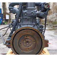 Pièces de machines de construction, pièces de rechange pour moteur diesel 4D34, pièces d'origine de haute qualité, ensemble de moteur d'excavatrice 4D34 pour MITSUBISHI