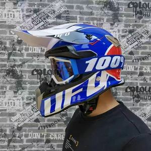 Yeni Yüksek Kaliteli Markalı Motosiklet ABS Motokros Arazi Motoru Tam Yüz Kaskları ATV Cross Kaskı DOT ECE <span class=keywords><strong>Standard</strong></span>ı ile - Product Image 5