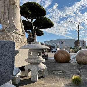Sculpture en pierre de granit de jardin extérieur personnalisée de style japonais KODAI MARU <span class=keywords><strong>YUKIMI</strong></span> Lanternes Pagode Sculptures - Product Image 5