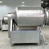 Tumblers de marinage rapide pour usines de transformation de bacon, tumblers à temps programmé précis pour usines de production de jambon