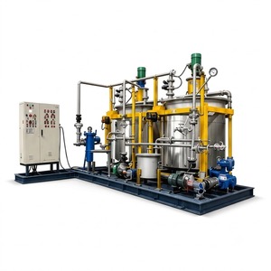 Usine de production de graisse compacte montée sur chenilles avec réacteur contrôlé par PLC, technologie de mélange sous vide et équipement en acier inoxydable - Product Image 5