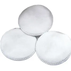 Disposable Manufacturers Round Cosmetic cotton pads makeup remover Make Up Remover Absorbent Cotton Pads cosmetic
