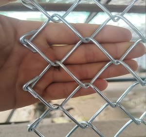 Galvanized Iron Wire Chain Link <b>Mesh</b> Security <b>Fence</b> Durable Easily Assembled Welded Construction Perimeter Bending Cutting - Product Image 4