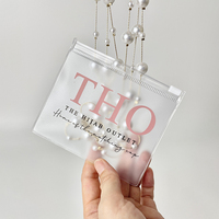 Logo Impression De Luxe Fluorescent PVC Anti Ternir Bijoux Pochettes Meilleur Bijoux Cadeau De Mariage Sac Personnalisé