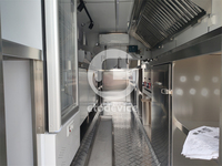 Camiones de Comida Rápida Móviles para Exteriores de 14 pies en Venta en EE. UU., Remolque para Barbacoa con Equipamiento Completo, DOT NSF