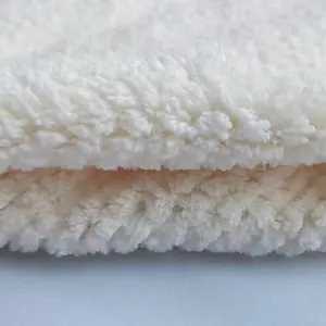 100% Polyester Coral Stof Speelgoed Fluwelen Stof Jacquard Coral Fleece Zachte Fur Stof Voor Maken Speelgoed