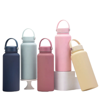 Linhui Portable en acier inoxydable bouillotte 64Oz 32Oz 18Oz 40z capacité gobelet tasses enfants bébés activités de plein air en cours d'exécution