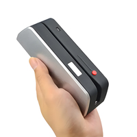 Lector/Grabador de Tarjetas Magnéticas VIP MSRX6 HiCo Portátil, USB de 3 Pistas para PC Windows, Teléfono iOS, Lector de Tarjetas USB Más Pequeño