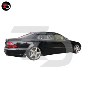 Kit de Carrocería de Alto Ajuste Estilo S65 S55, Parachoques Delantero, Parachoques Trasero, Faldones Laterales para <span class=keywords><strong>Mercedes</strong></span> <span class=keywords><strong>Clase</strong></span> <span class=keywords><strong>S</strong></span> <span class=keywords><strong>W220</strong></span> S430 S500 S350 Modelo LCI - Product Image 3