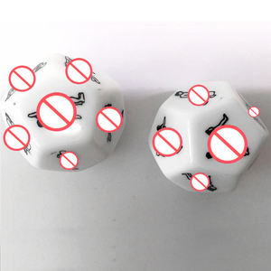 Juego sexual Dados eróticos Humor Juego de azar Amor Postura sexy 12 lados Dados sexuales Juguetes sexuales para pareja Regalo de juegos previos Juguete divertido para adultos - Product Image 4