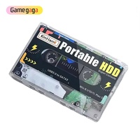 Kinhand 320G Disque dur externe portable de 2,5 pouces 40000-50000 jeux d'arcade rétro Batocera 38 systèmes 26 langues Windows/Mac