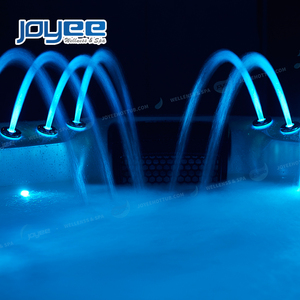 Xuan JOYEE — baignoire chaude d'extérieur en acrylique <span class=keywords><strong>pur</strong></span>, bain à tourbillon pour 5 personnes, jardin, <span class=keywords><strong>spa</strong></span>, système de balbon - Product Image 5