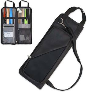 Échantillon gratuit Sac de transport pour baguettes de batterie grande capacité, organisateur de clés de batterie, sac de transport pour kits de percussion, sac de transport portable pour baguettes de batterie - Product Image 2