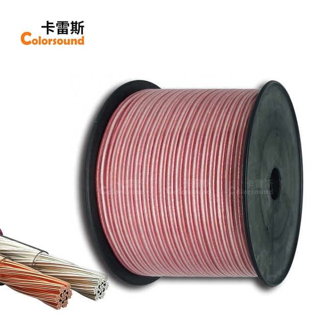 Audio Ofc Speak Cable Pure Copper Stereo Audio 2 Core Speaker Cables