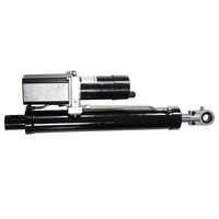 Cylindres électro-hydrauliques, vérin de levage mécanique électrique 4,5T, actionneur linéaire hydraulique CC, tige de poussée