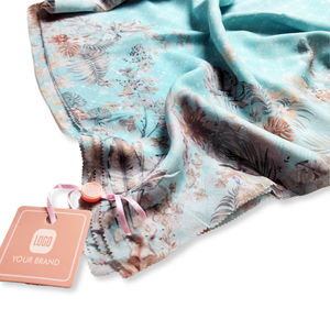 Alta calidad Voal algodón étnico Keiko Serial bufanda Hijab moda colores turcos Casual manga corta transpirable para adultos esto - Product Image 3