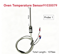 Nouvelle sonde de température pour four, thermocouple haute température en acier inoxydable pour remplacement de four de boulangerie commerciale
